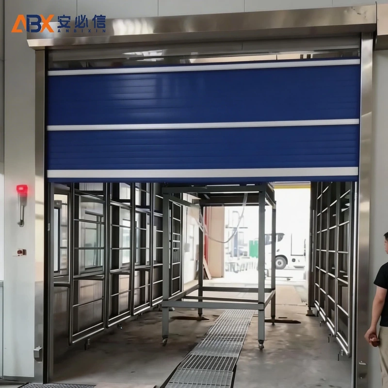 齐齐哈尔泰来县二苗圃PVC快速门